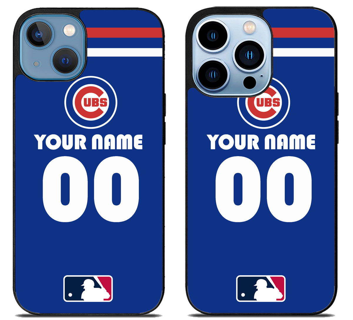 Custom Personalized Chicago Cubs MLB iPhone 13 | 13 Mini | 13 Pro | 13 Pro Max Case