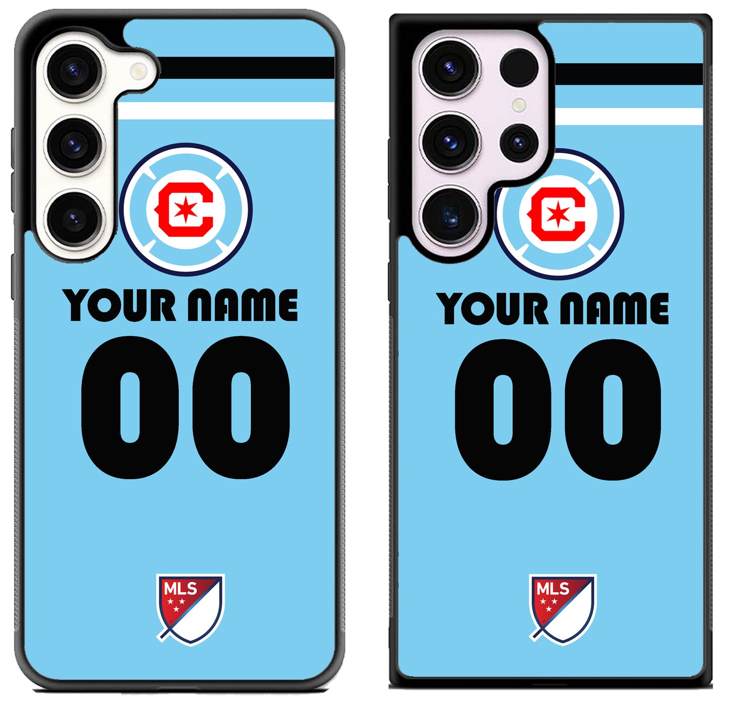 Custom Personalized Chicago Fire FC MLS Samsung Galaxy S23 | S23+ | S23 Ultra Case