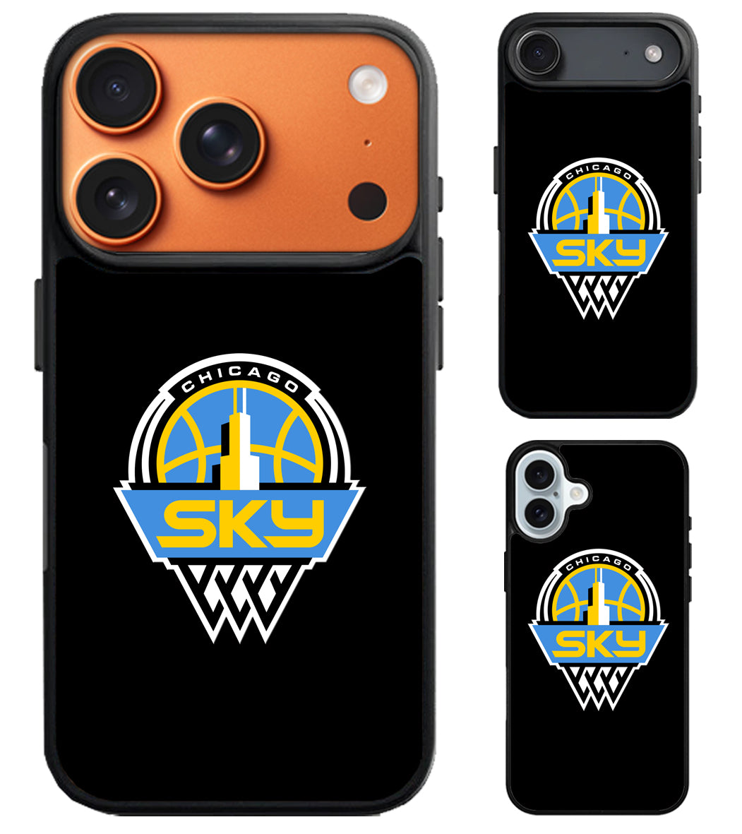Chicago Sky Black iPhone Air | iPhone 17 | 17 Pro | 17 Pro Max Case
