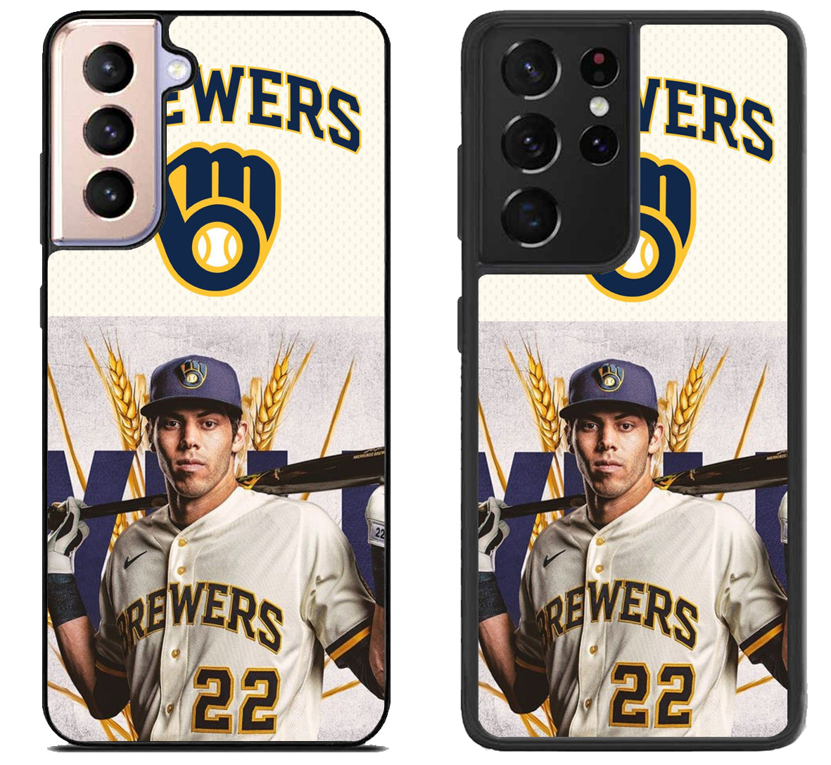 Christian Yelich Brewers Samsung Galaxy S21 | S21 FE | S21+ | S21 Ultra Case
