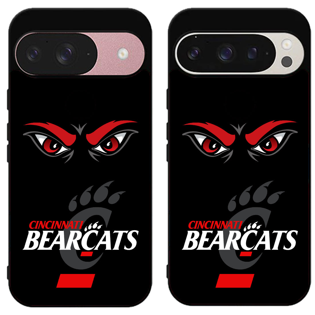 Cincinnati Bearcats Black Cover Google Pixel 9 | 9 Pro | 9 Pro XL Case