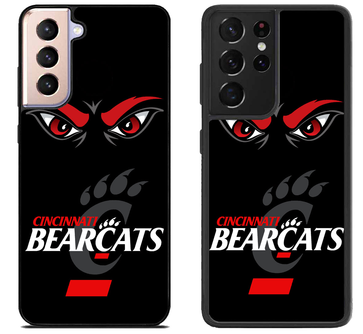 Cincinnati Bearcats Black Samsung Galaxy S21 | S21 FE | S21+ | S21 Ultra Case