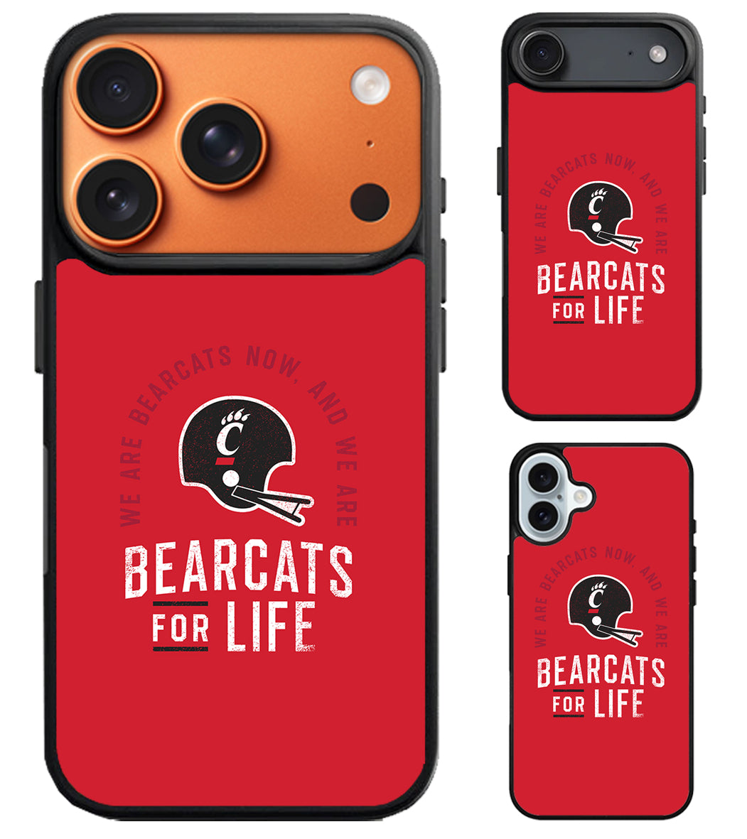 Cincinnati Bearcats For Life iPhone Air | iPhone 17 | 17 Pro | 17 Pro Max Case
