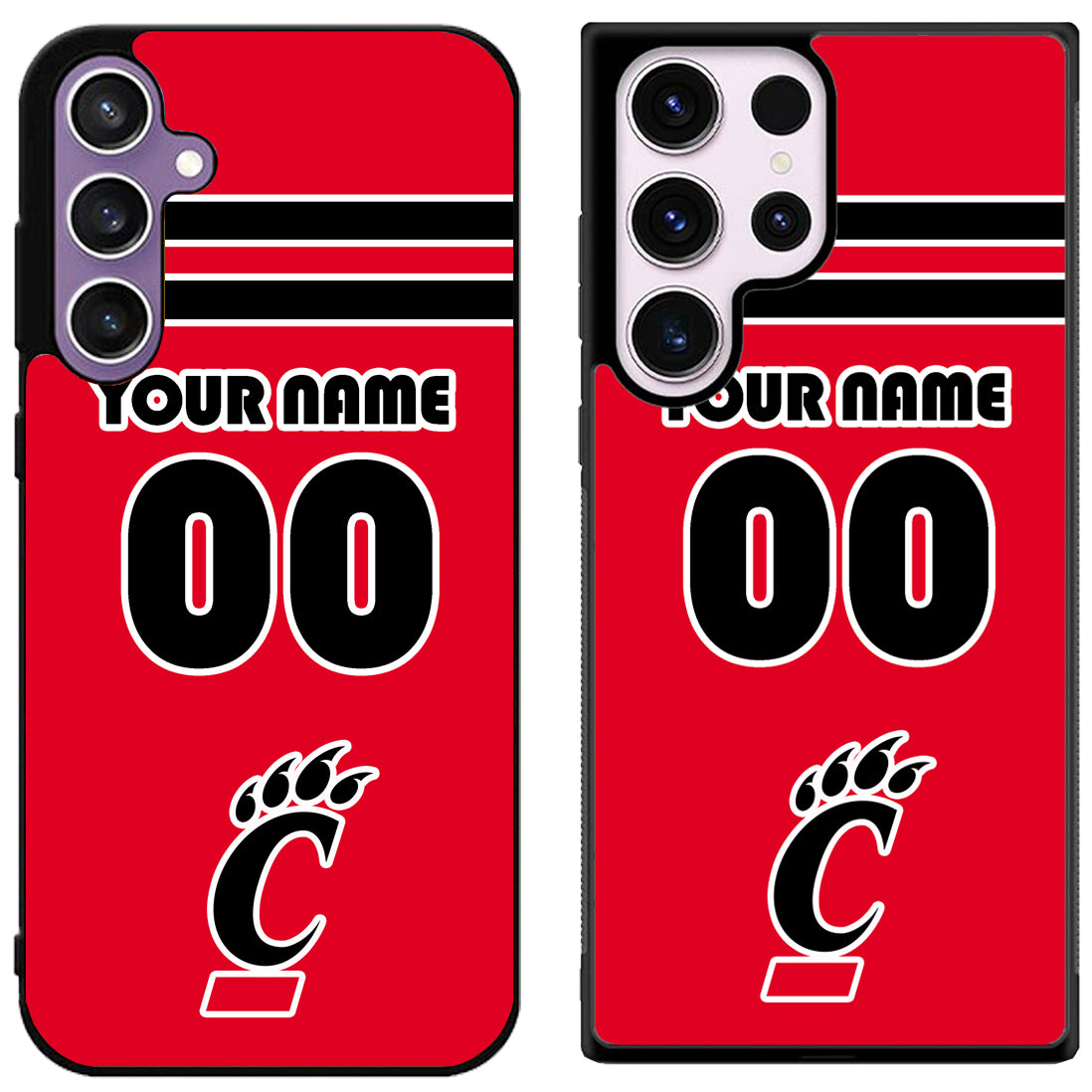 Custom Personalized Cincinnati Bearcats Samsung Galaxy S24 | S24+ | S24 Ultra Case