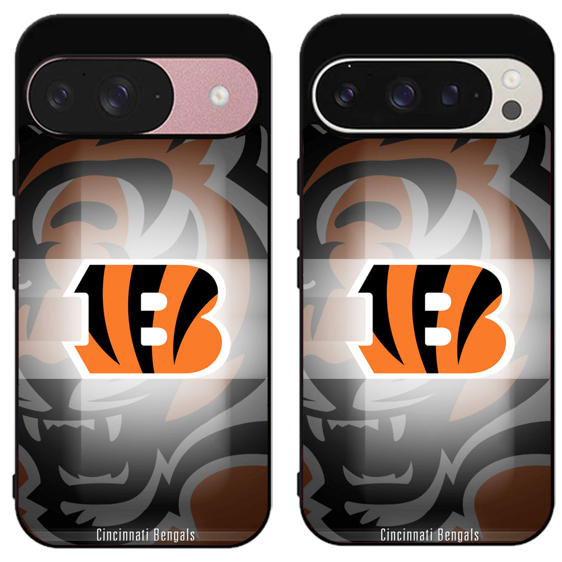 Cincinnati Bengals Background Google Pixel 9 | 9 Pro | 9 Pro XL Case