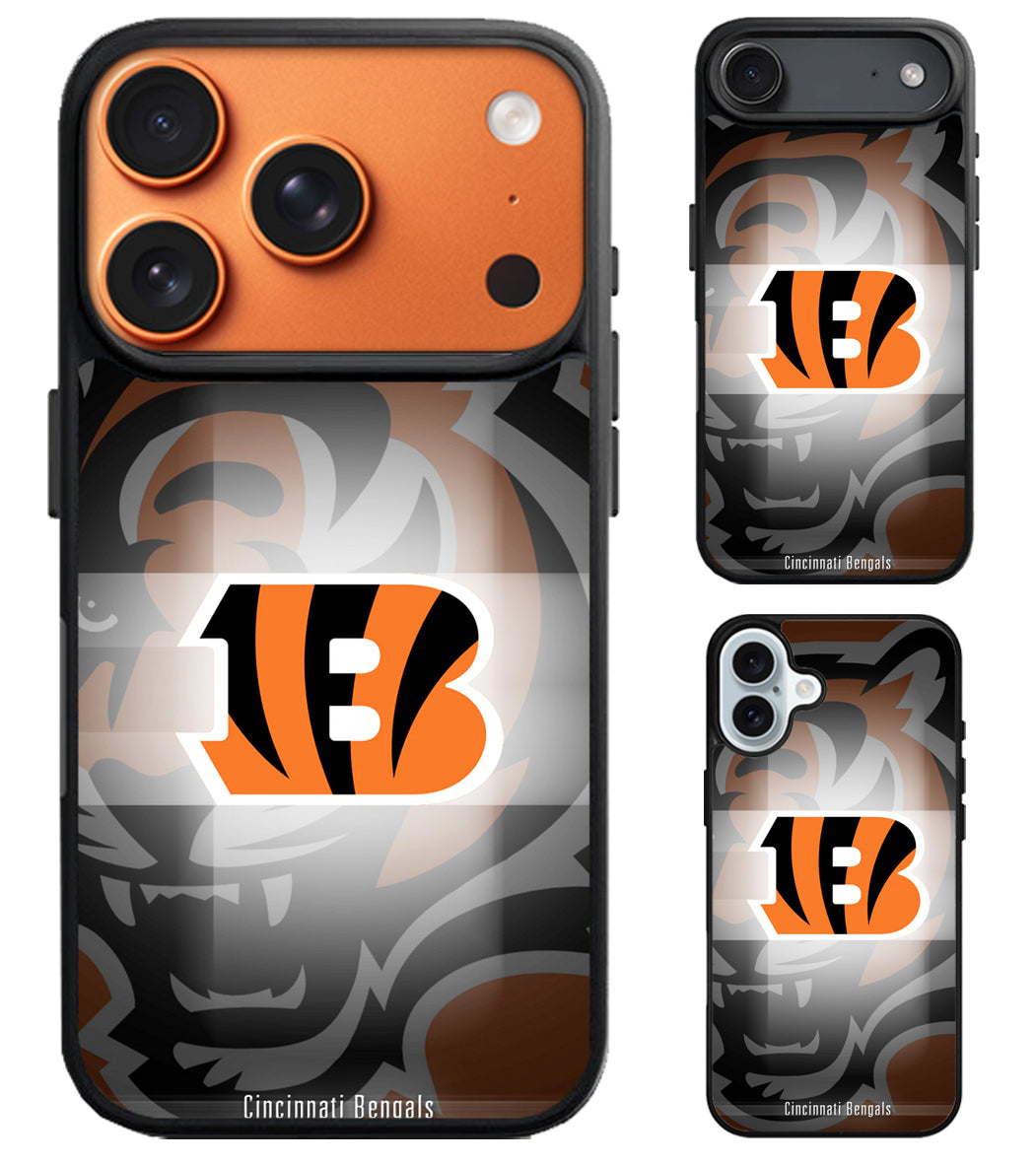 Cincinnati Bengals Background iPhone Air | iPhone 17 | 17 Pro | 17 Pro Max Case