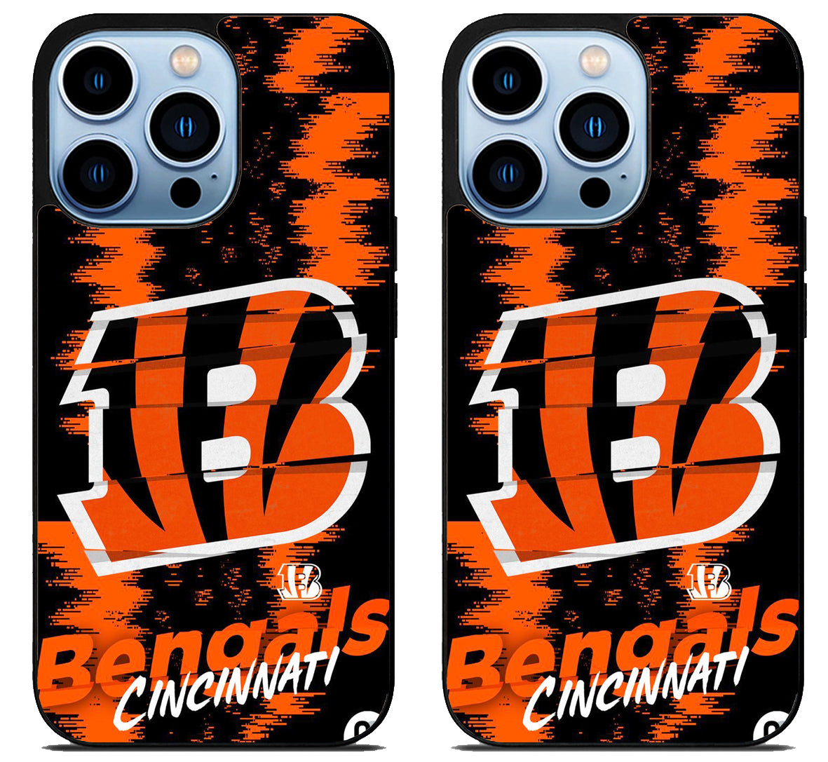 Cincinnati Bengals Colorfull iPhone 15 Pro | iPhone 15 Pro Max Case