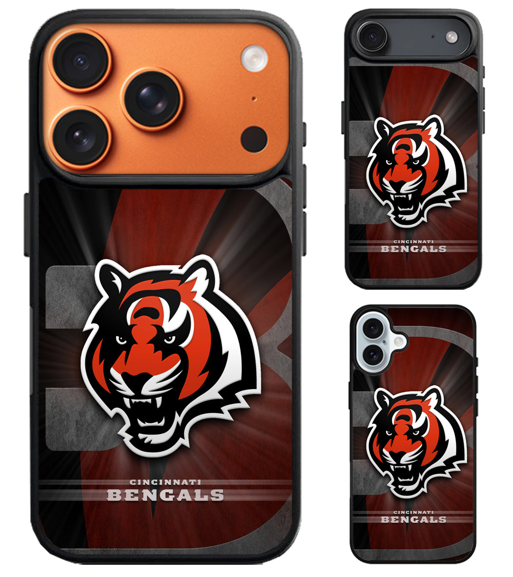 Cincinnati Bengals Logo Cool iPhone Air | iPhone 17 | 17 Pro | 17 Pro Max Case