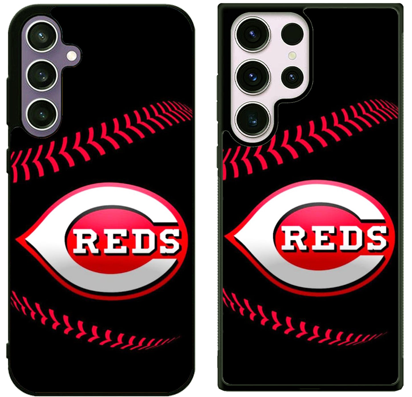 Cincinnati Reds Baseball Samsung Galaxy S25 | S25 Plus | S25 FE | S25 Ultra Case