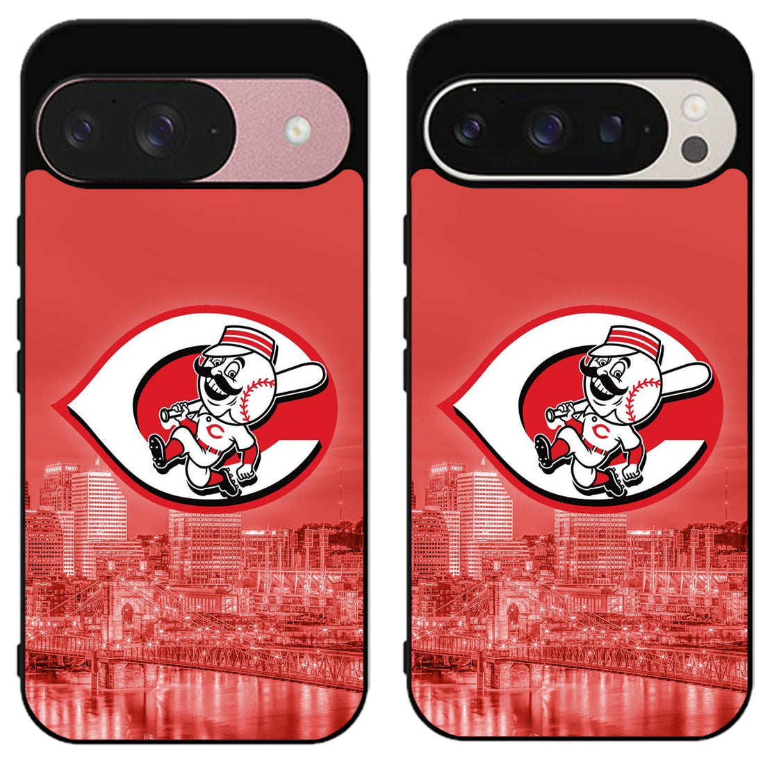 Cincinnati Reds Cool Google Pixel 9 | 9 Pro | 9 Pro XL Case
