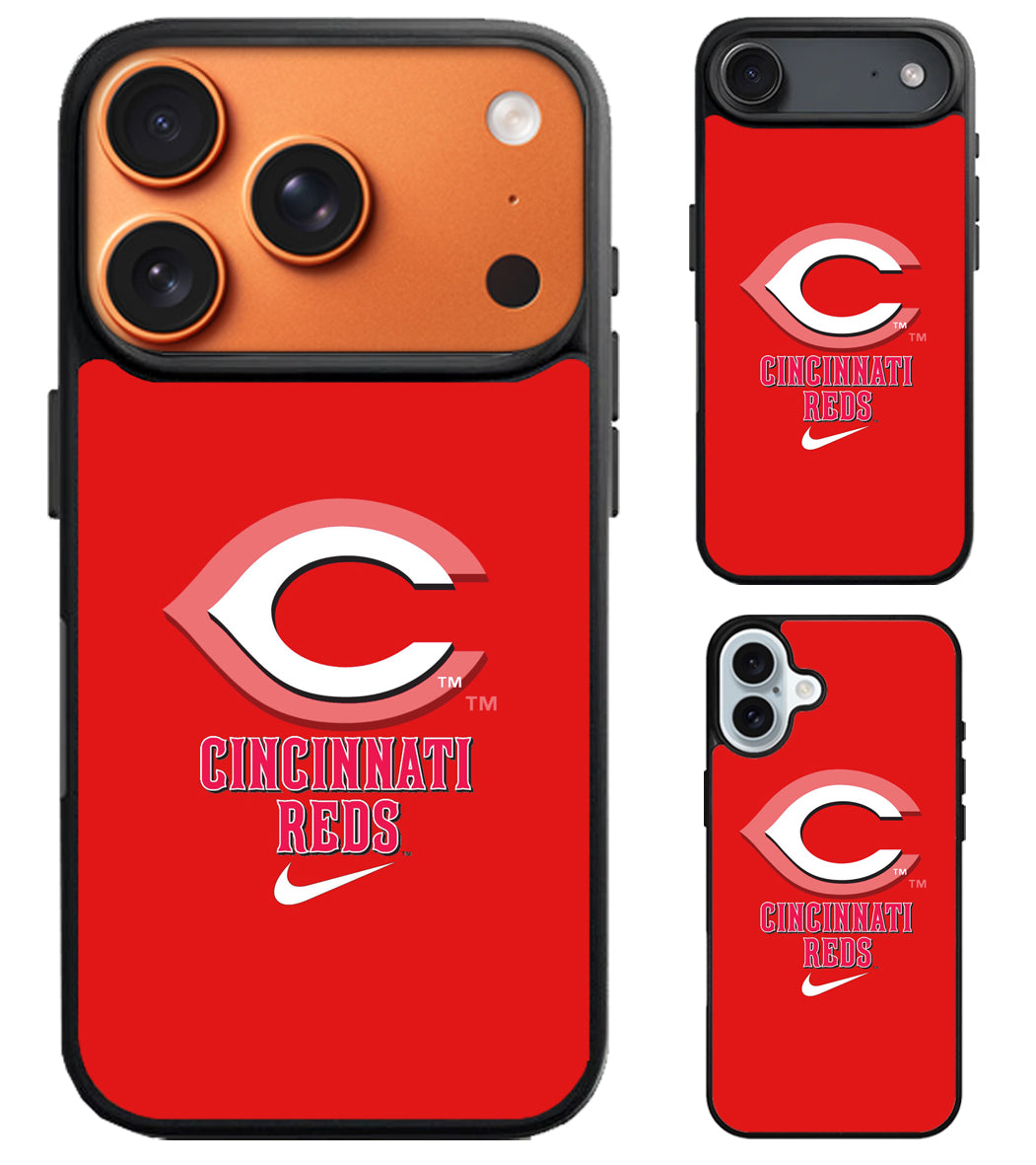 Cincinnati Reds Logo iPhone Air | iPhone 17 | 17 Pro | 17 Pro Max Case