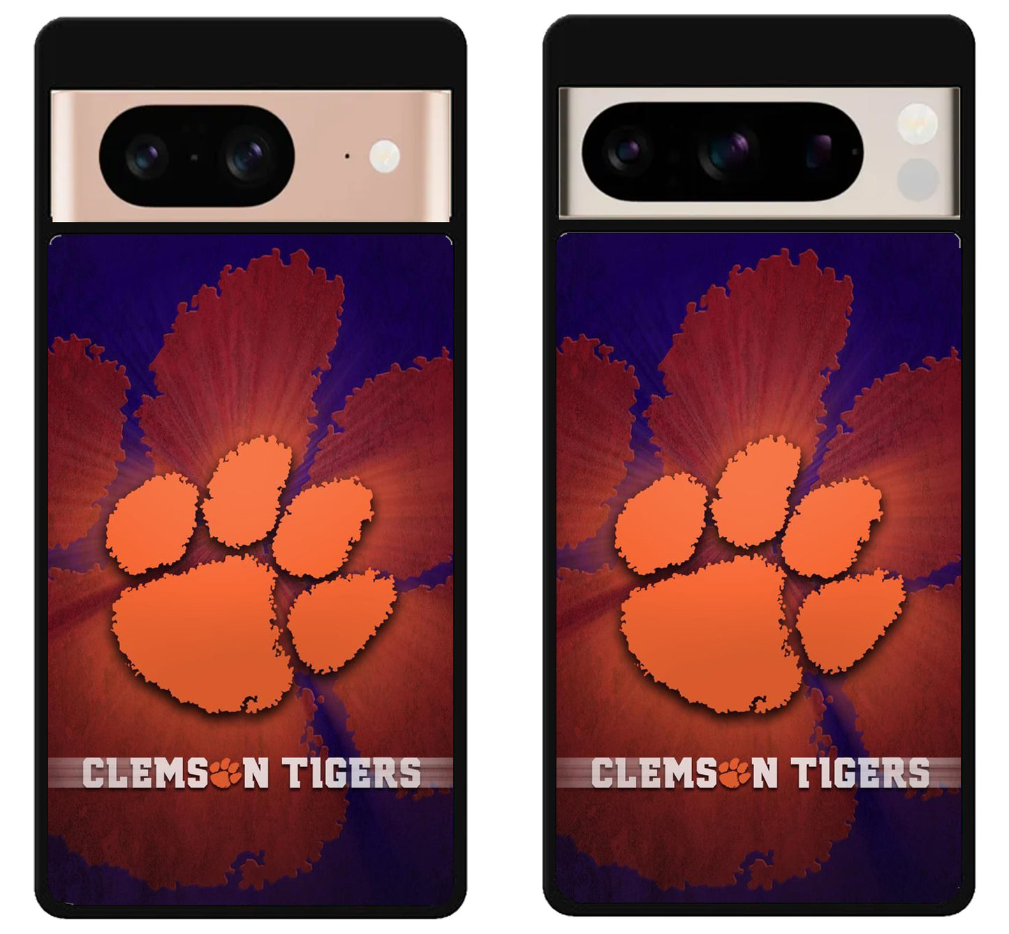 Clemson Tigers Background Google Pixel 8 | 8 Pro Case