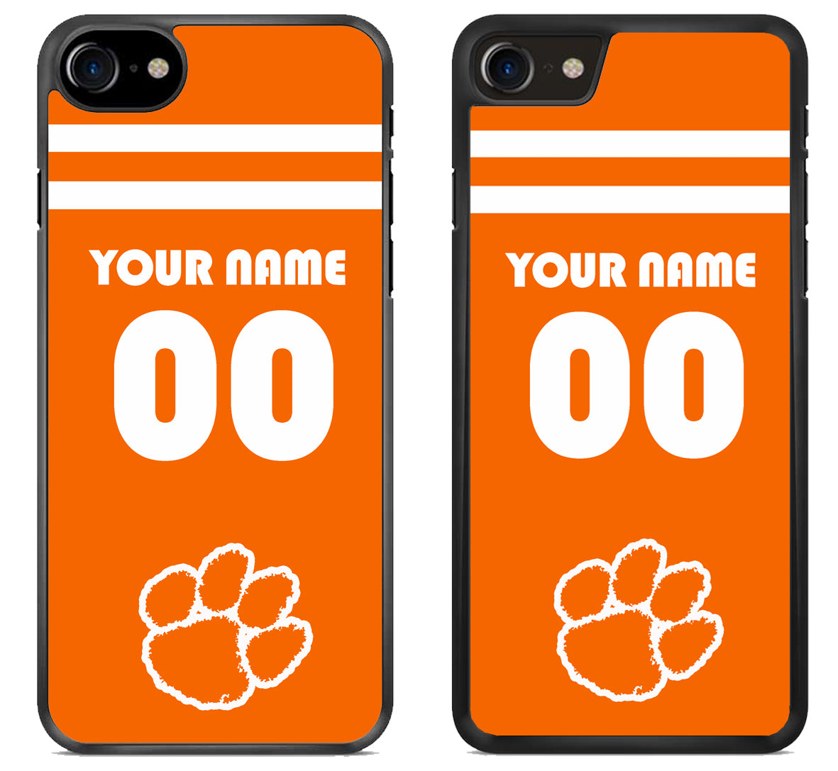 Custom Personalized Clemson Tigers iPhone SE 2020 | iPhone SE 2022 Case
