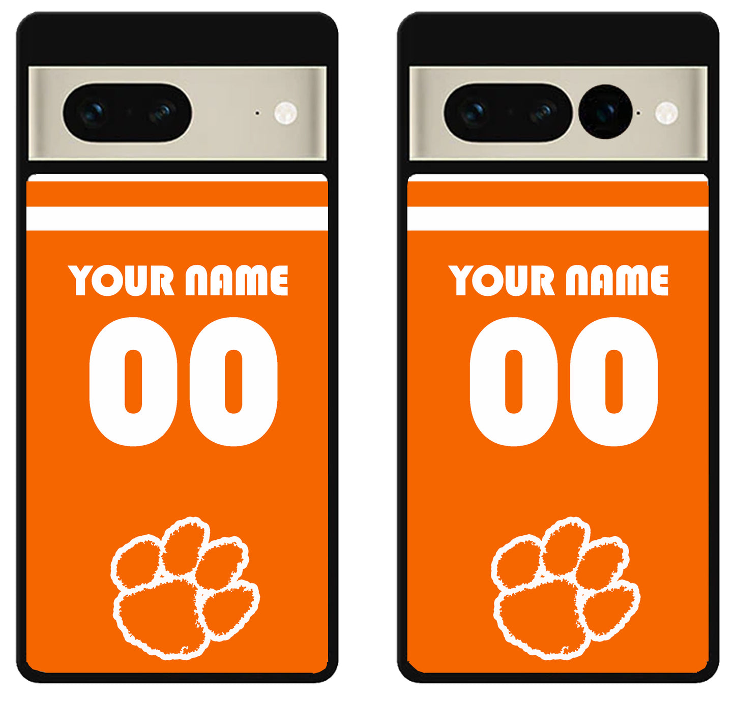 Custom Personalized Clemson Tigers Google Pixel 7 | 7 Pro Case