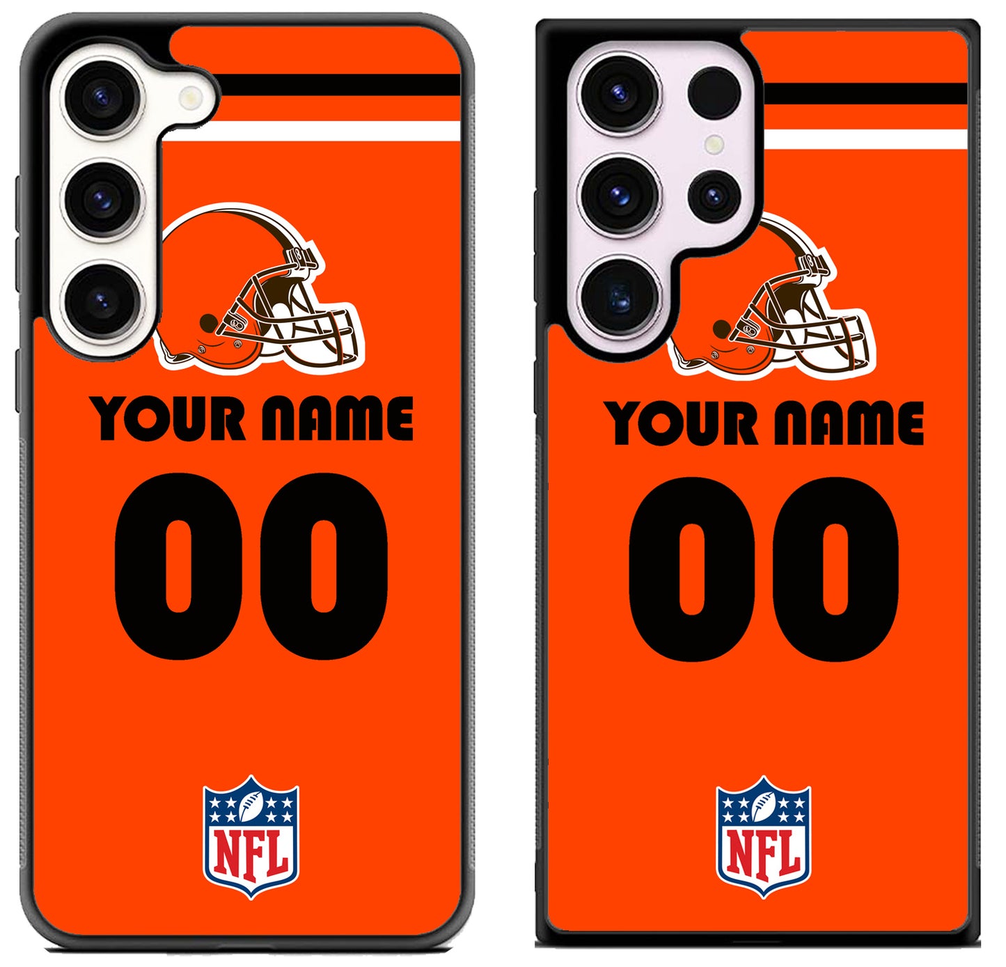 Custom Personalized Cleveland Browns NFL Samsung Galaxy S23 | S23+ | S23 Ultra Case