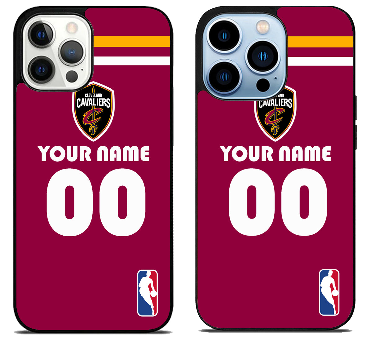 Custom Personalized Cleveland Cavaliers NBA iPhone 15 Pro | iPhone 15 Pro Max Case