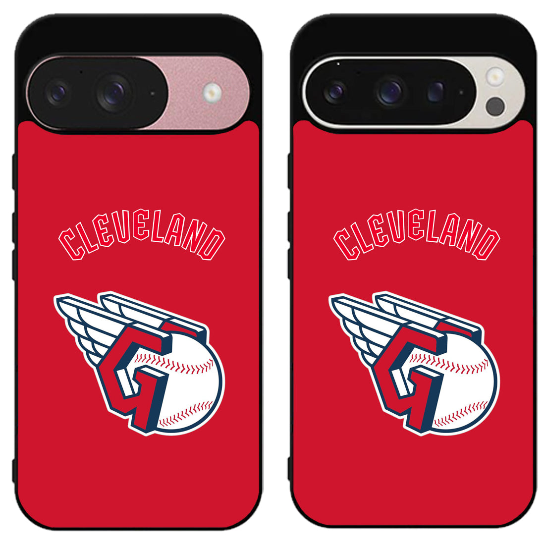 Cleveland Guardians Red Google Pixel 9 | 9 Pro | 9 Pro XL Case