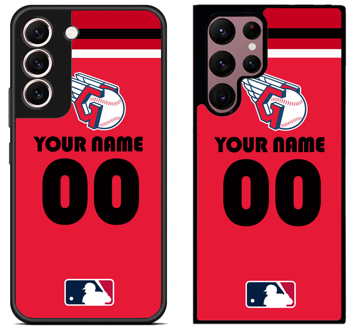 Custom Personalized Cleveland Guardians MLB Samsung Galaxy S22 | S22+ | S22 Ultra Case