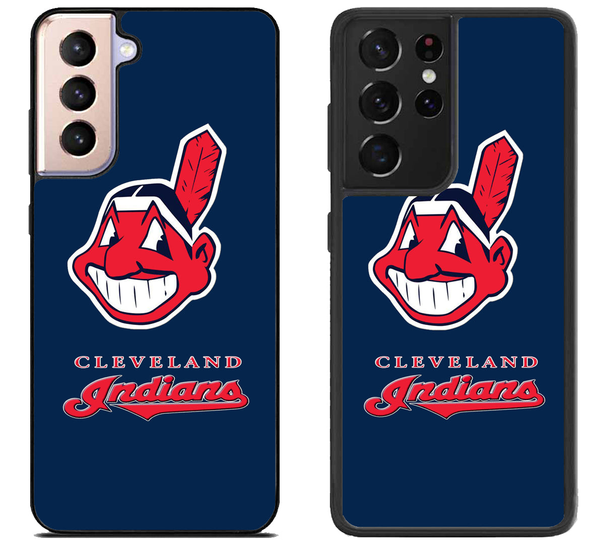 Cleveland Indians Blue Samsung Galaxy S21 | S21 FE | S21+ | S21 Ultra Case
