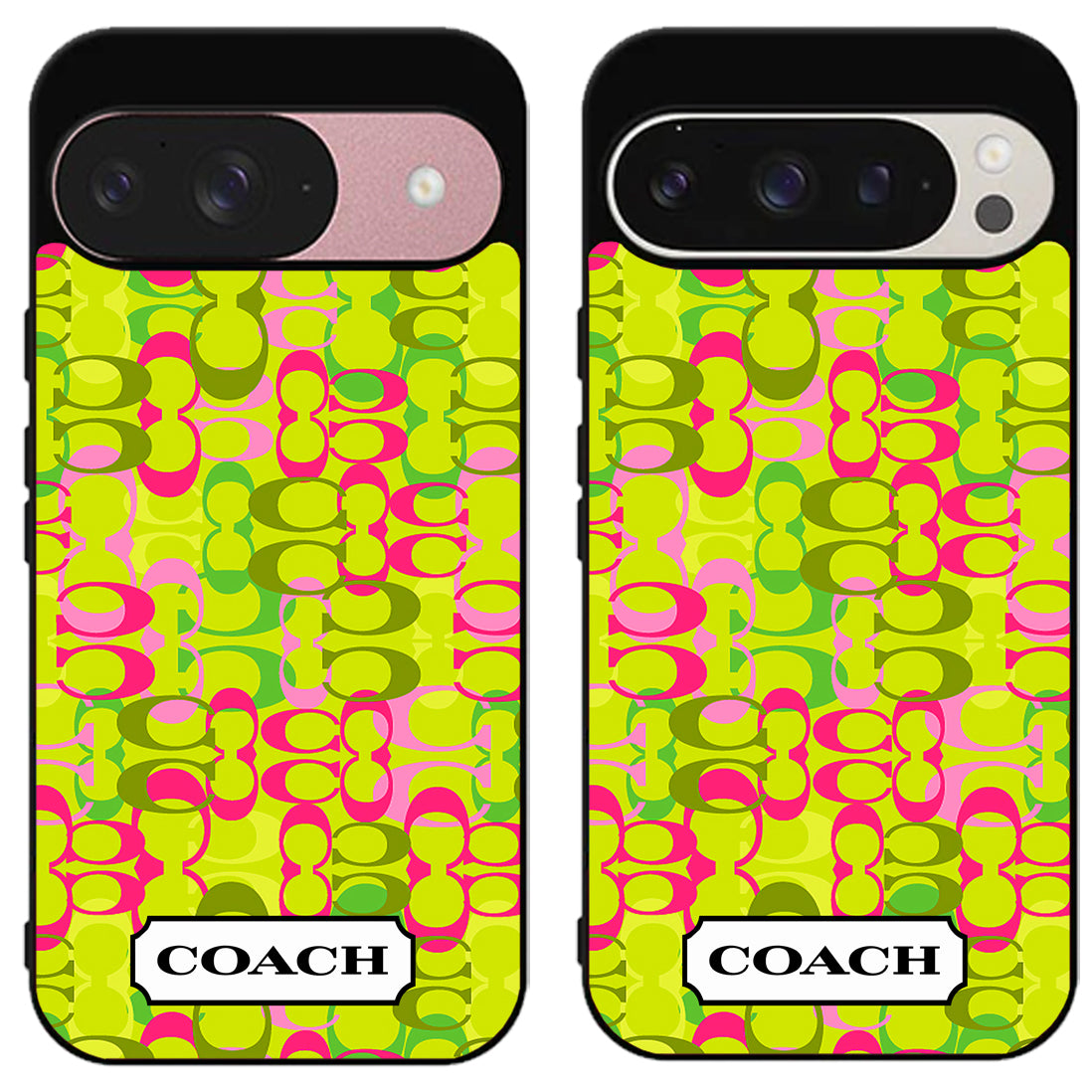 Coach Logo Pattern Google Pixel 9 | 9 Pro | 9 Pro XL Case