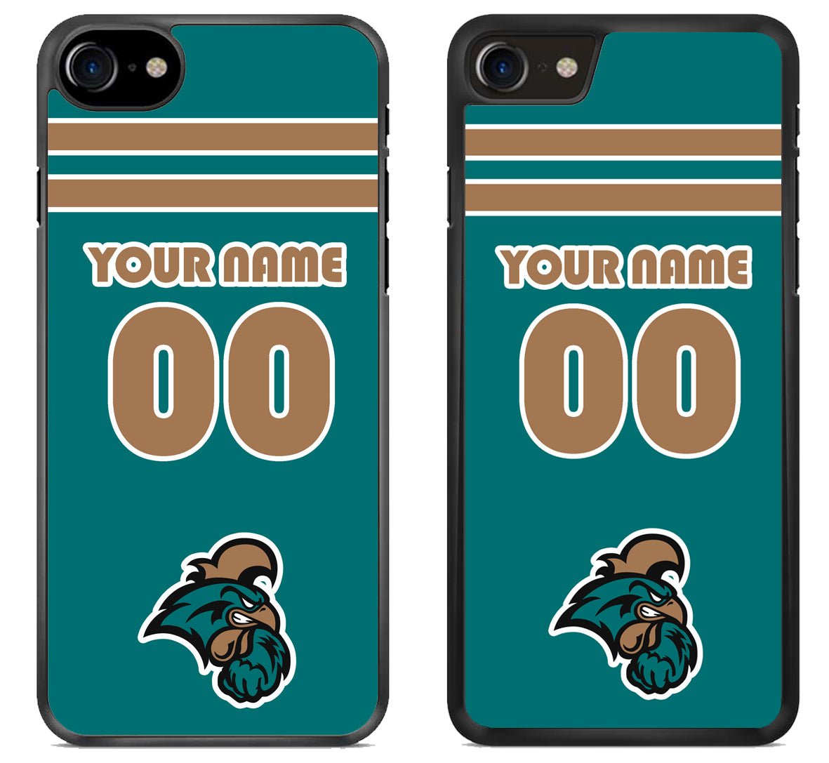 Custom Personalized Coastal Carolina Chanticleers iPhone SE 2020 | iPhone SE 2022 Case