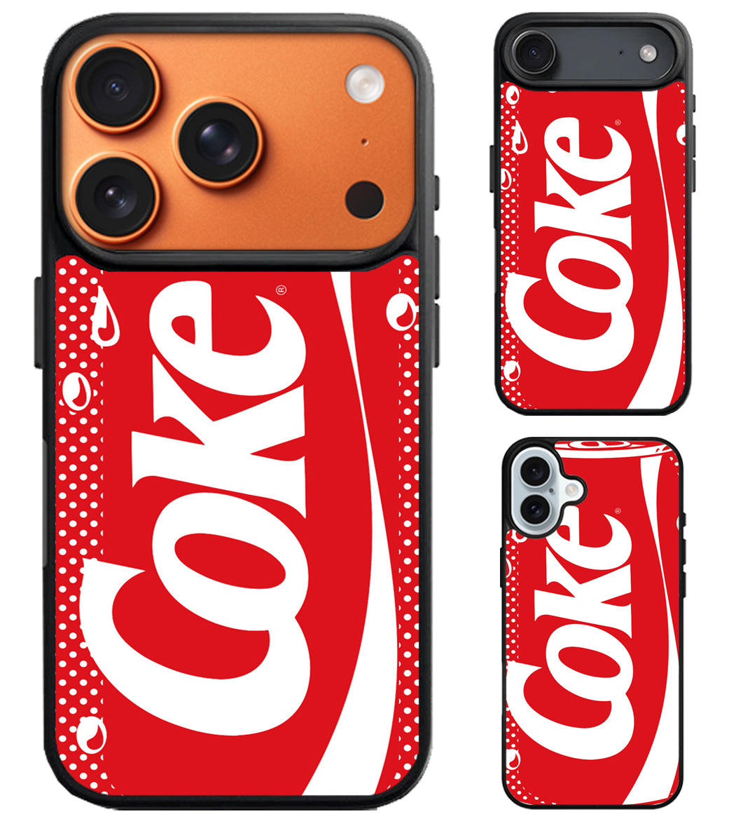 Coca Cola Coke iPhone Air | iPhone 17 | 17 Pro | 17 Pro Max Case
