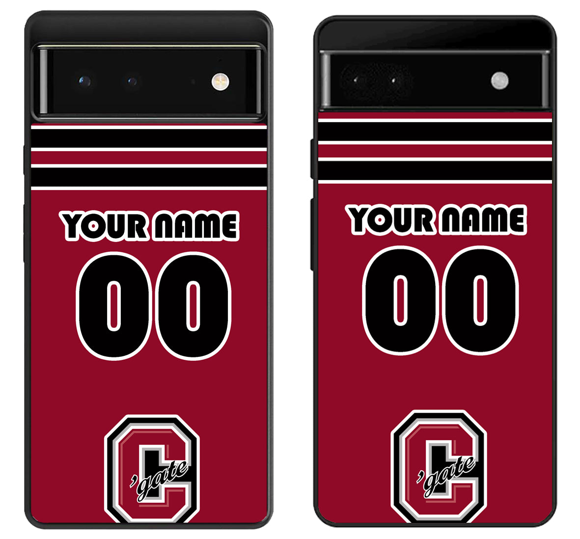 Custom Personalized Colgate Raiders Google Pixel 6 | 6A | 6 Pro Case