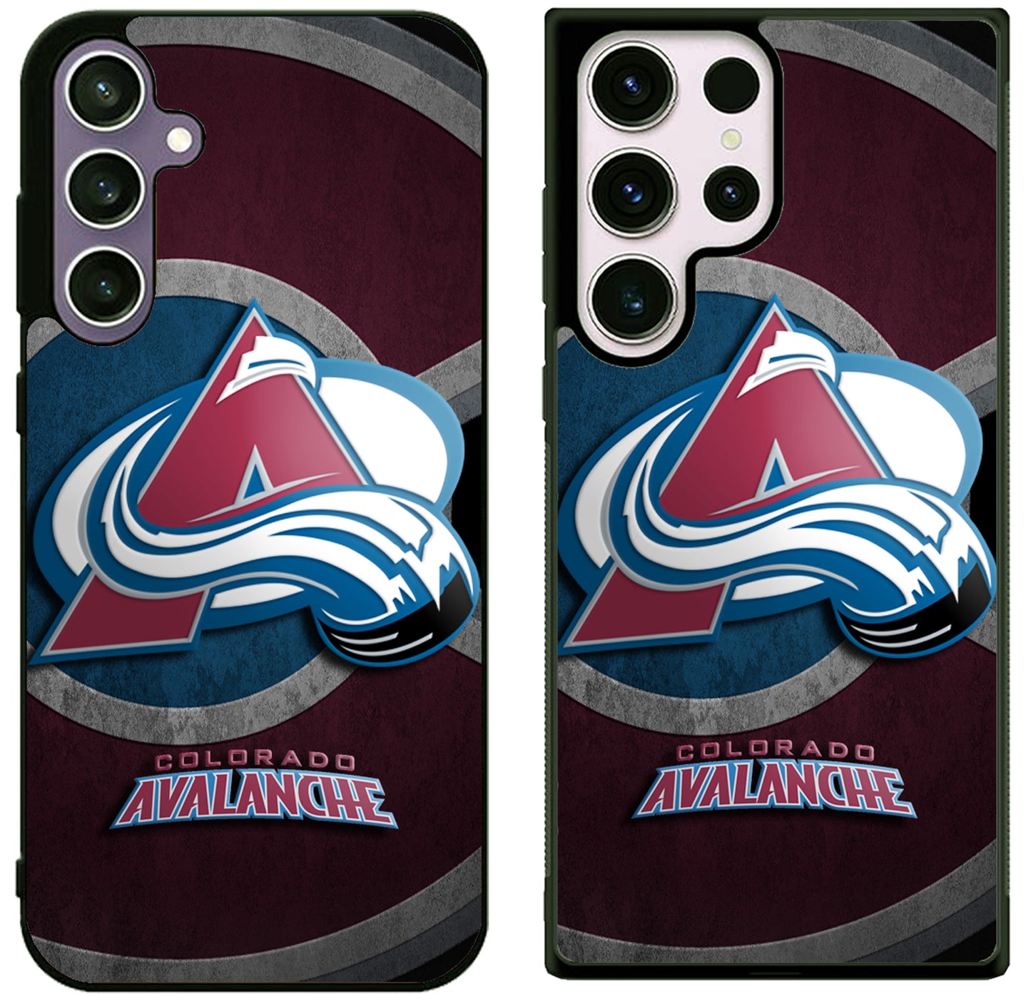 Colorado Avalanche Background Samsung Galaxy S25 | S25 Plus | S25 FE | S25 Ultra Case