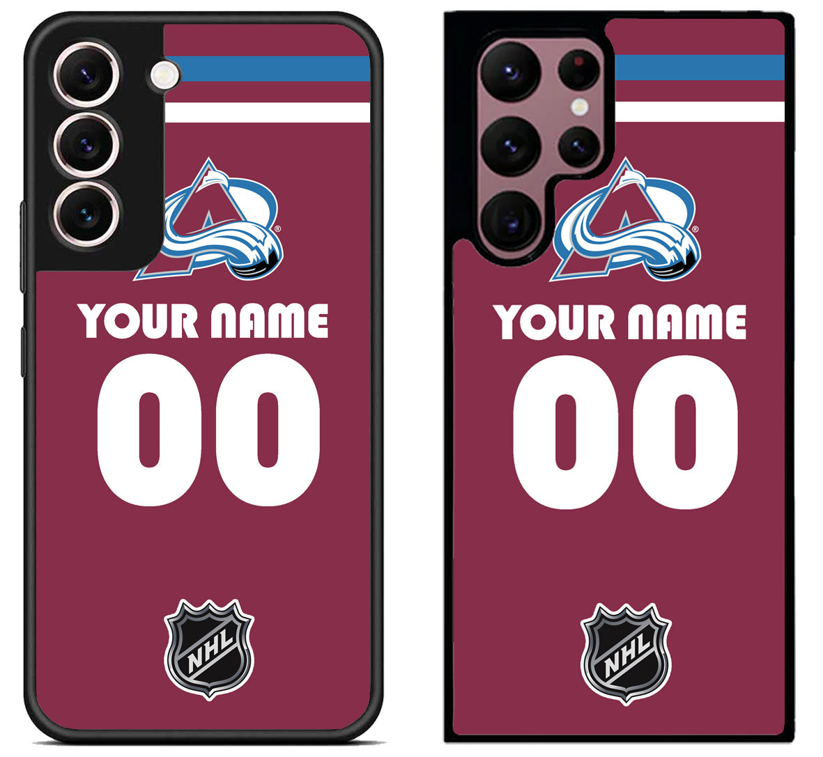 Custom Personalized Colorado Avalanche NHL Samsung Galaxy S22 | S22+ | S22 Ultra Case