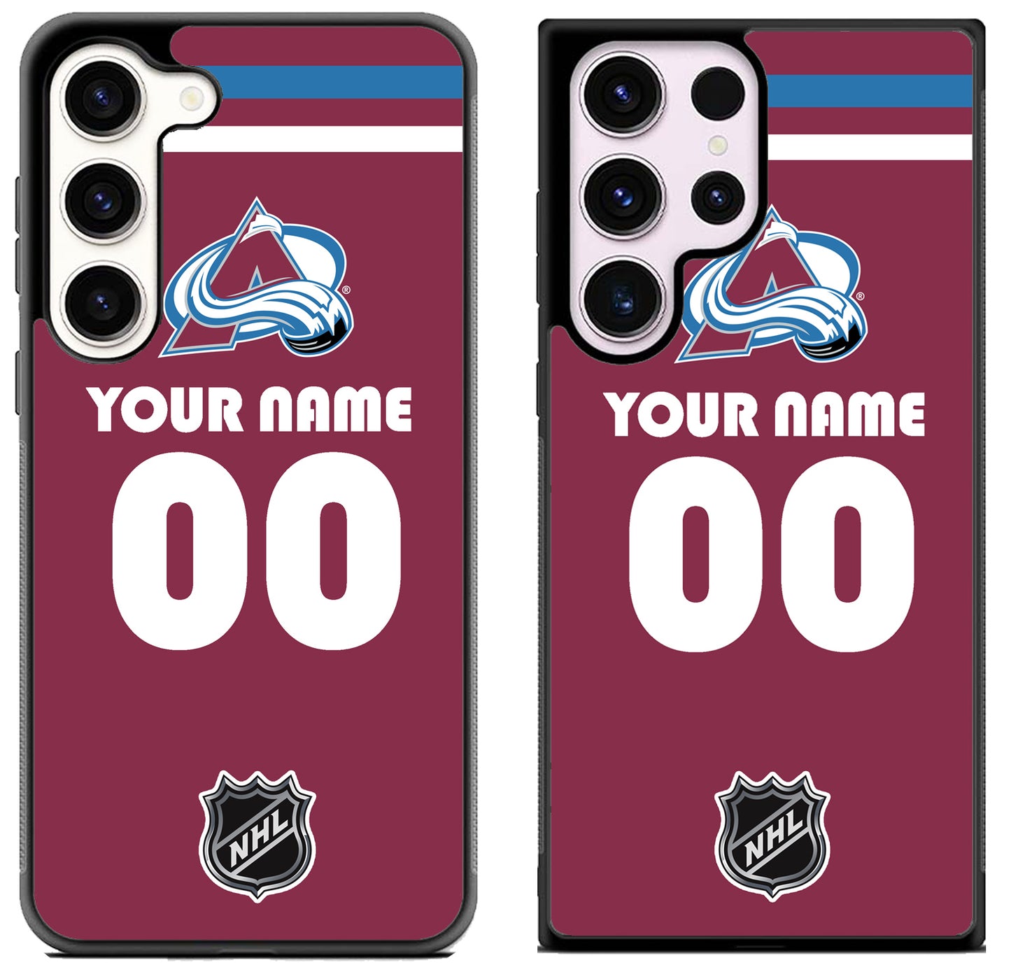 Custom Personalized Colorado Avalanche NHL Samsung Galaxy S23 | S23+ | S23 Ultra Case