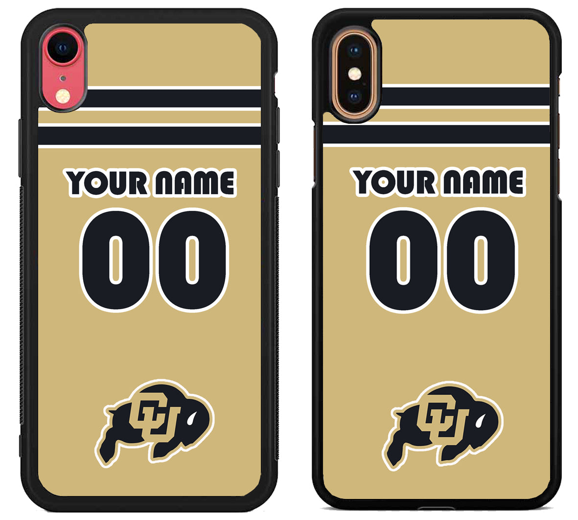 Custom Personalized Colorado Buffaloes iPhone X | Xs | Xr | Xs Max Case