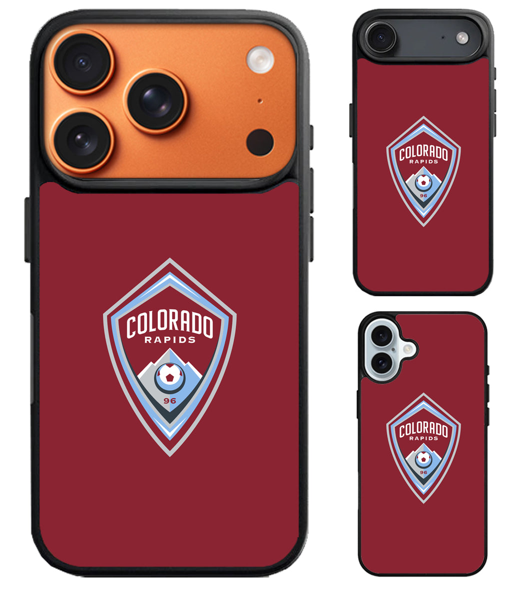 Colorado Rapids Logo Red iPhone Air | iPhone 17 | 17 Pro | 17 Pro Max Case