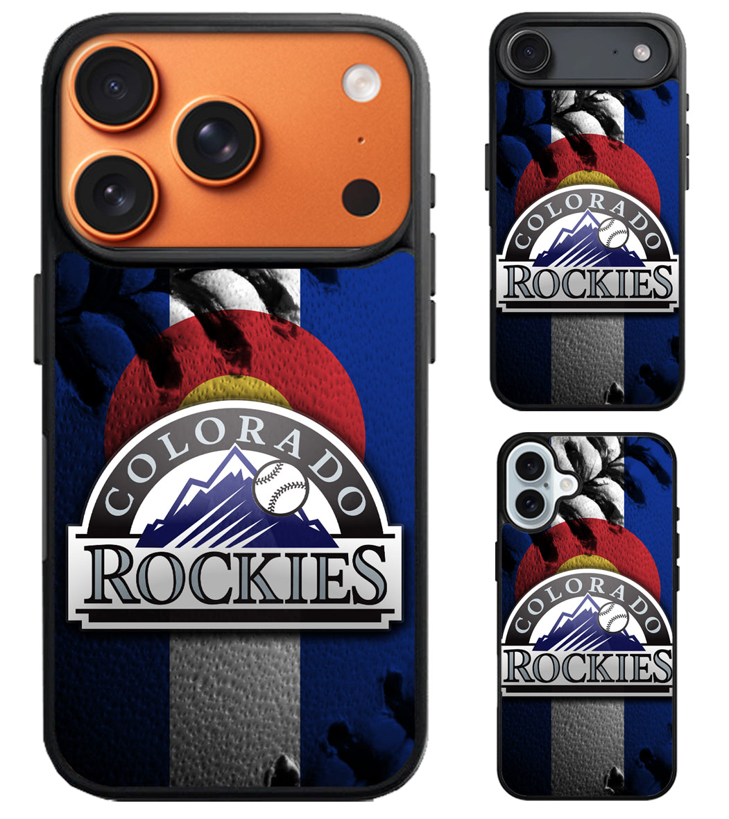 Colorado Rockies Baseball iPhone Air | iPhone 17 | 17 Pro | 17 Pro Max Case