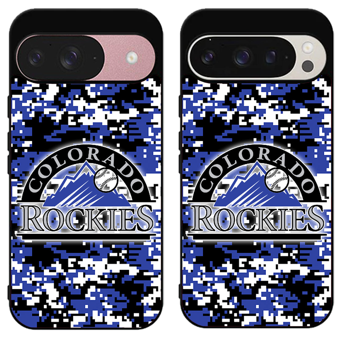 Colorado Rockies Camo Google Pixel 9 | 9 Pro | 9 Pro XL Case