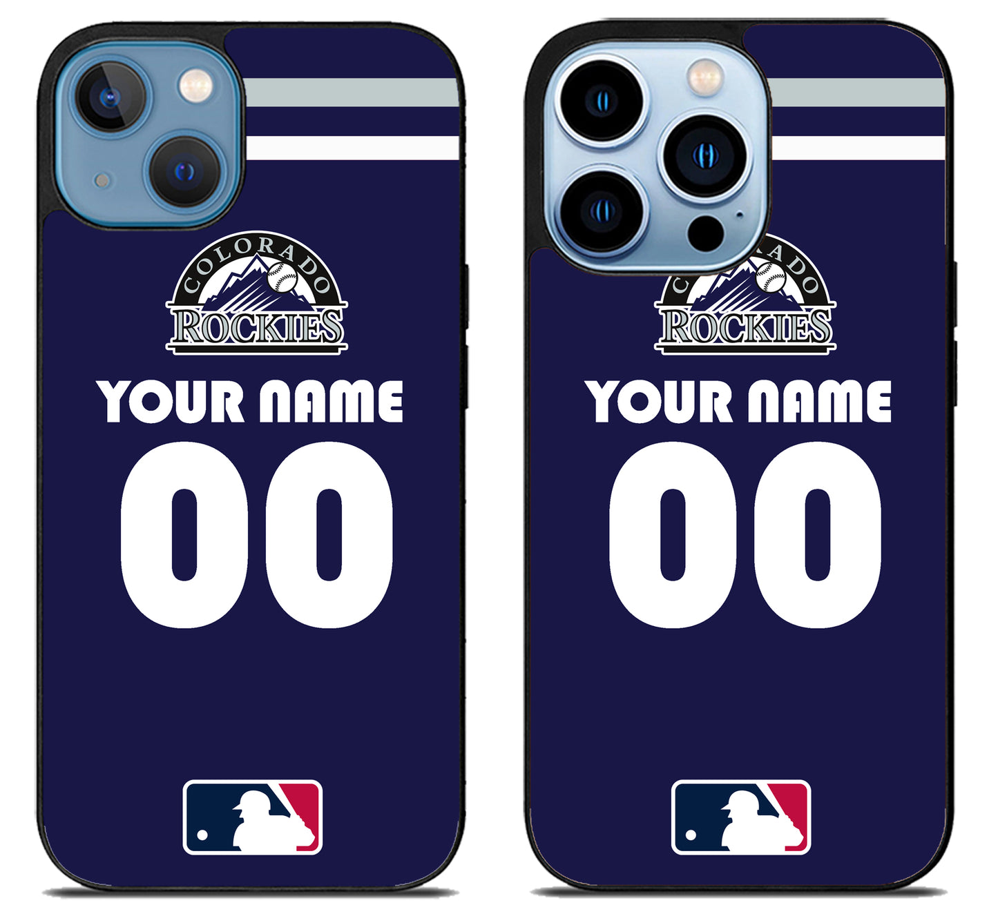Custom Personalized Colorado Rockies MLB iPhone 13 | 13 Mini | 13 Pro | 13 Pro Max Case
