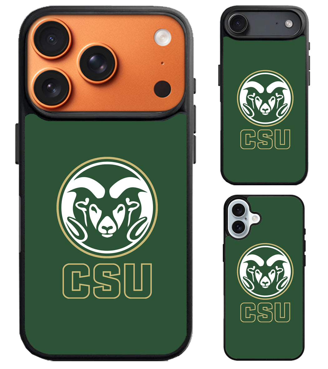 Colorado State Rams Cover iPhone Air | iPhone 17 | 17 Pro | 17 Pro Max Case