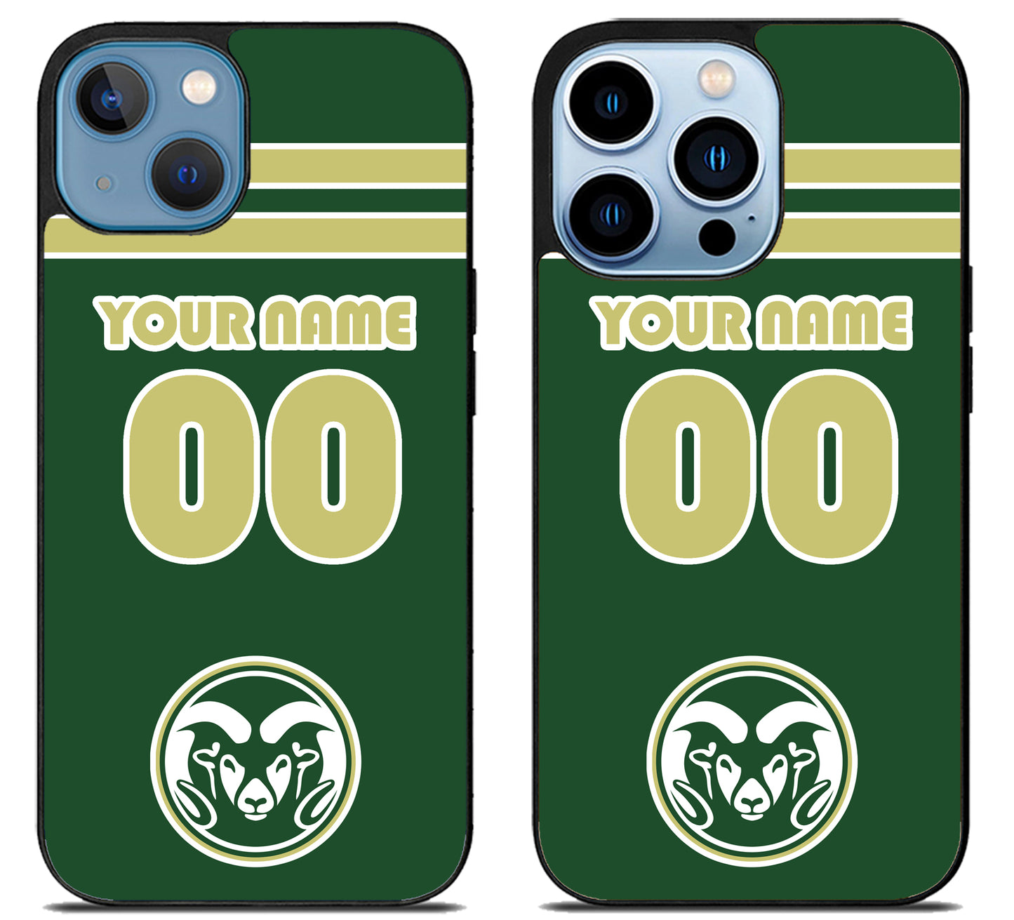 Custom Personalized Colorado State Rams iPhone 13 | 13 Mini | 13 Pro | 13 Pro Max Case