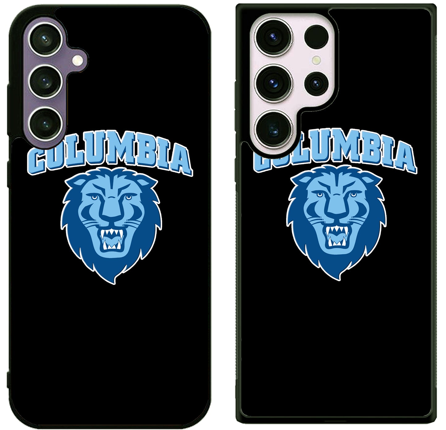 Columbia Lions Black Samsung Galaxy S25 | S25 Plus | S25 FE | S25 Ultra Case