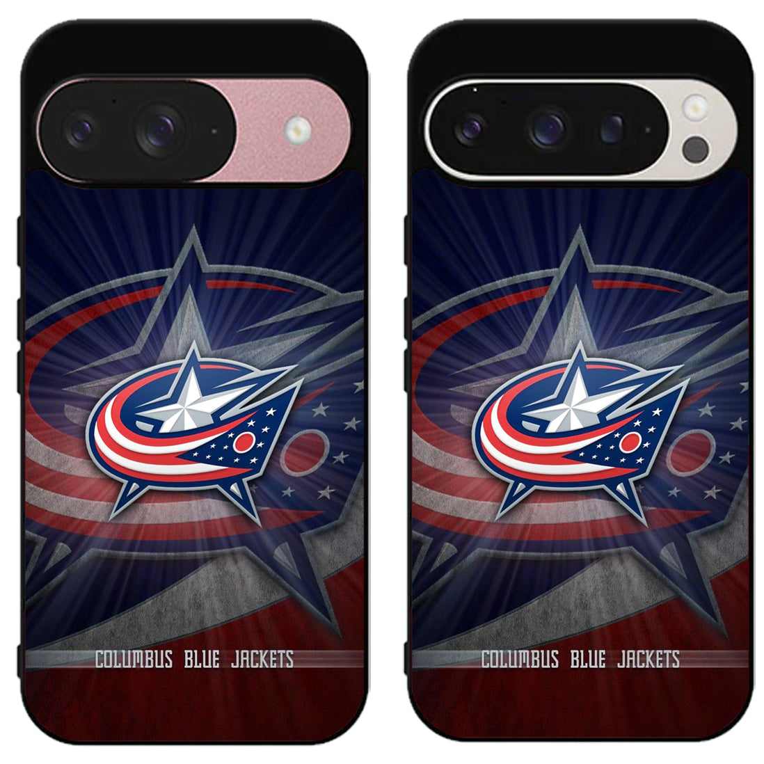Columbus Blue Jackets Background Google Pixel 9 | 9 Pro | 9 Pro XL Case