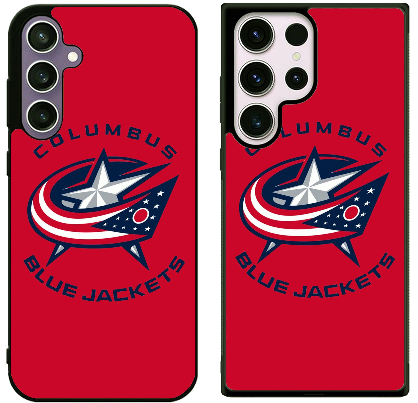 Columbus Blue Jackets Red Samsung Galaxy S25 | S25 Plus | S25 FE | S25 Ultra Case