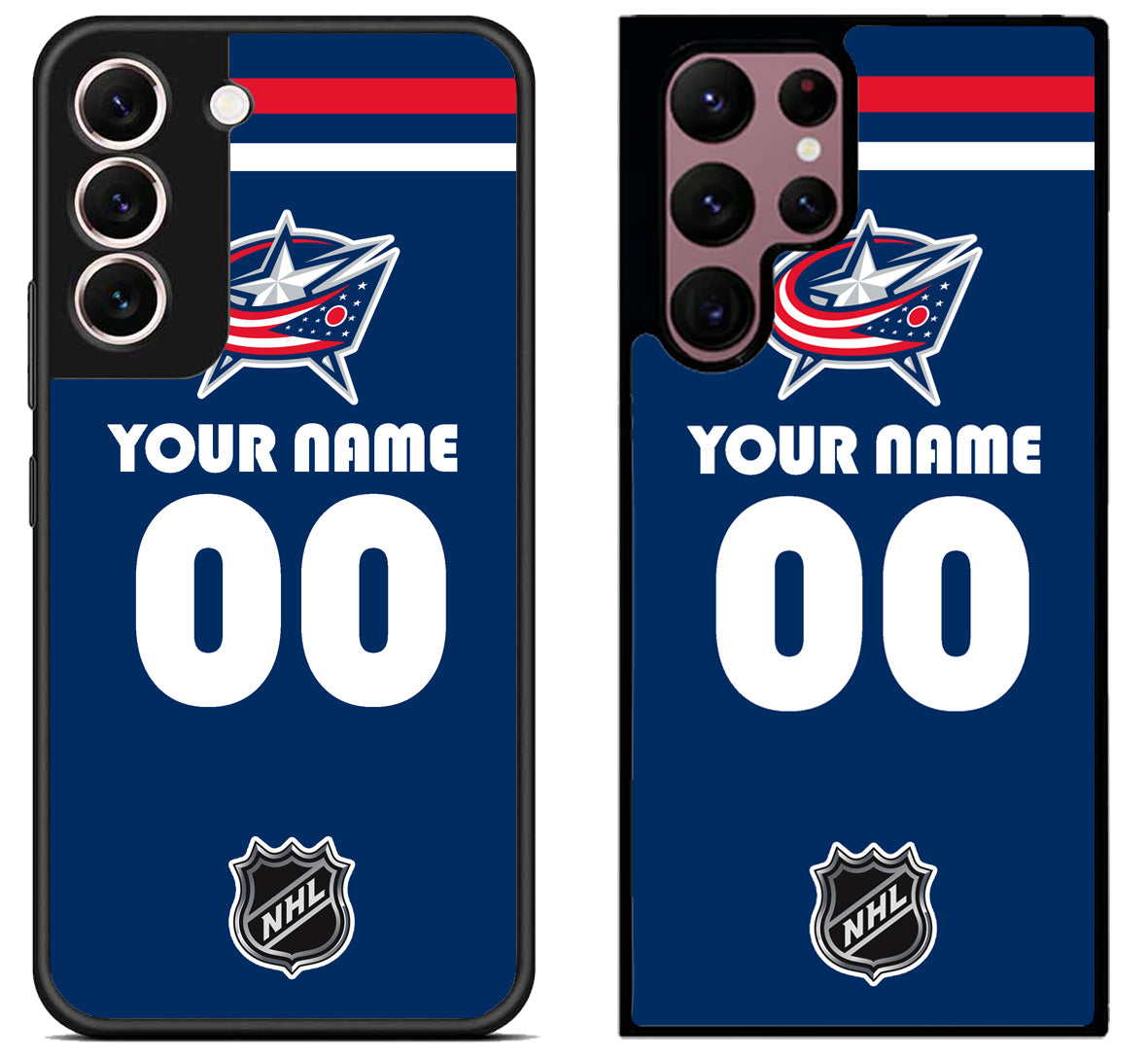 Custom Personalized Columbus Blue Jackets NHL Samsung Galaxy S22 | S22+ | S22 Ultra Case