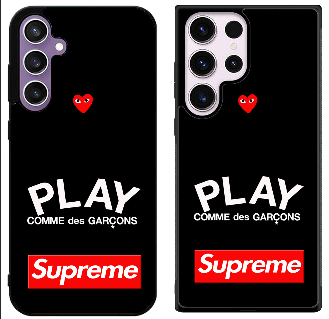 Comme Des Garcons Play Samsung Galaxy S24 | S24+ | S24 Ultra Case