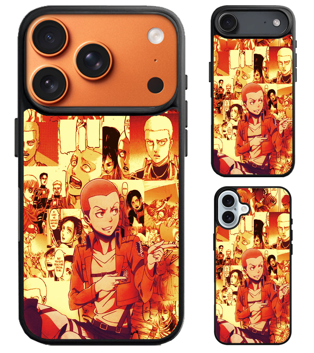 Connie Springer Attack on Titan iPhone Air | iPhone 17 | 17 Pro | 17 Pro Max Case