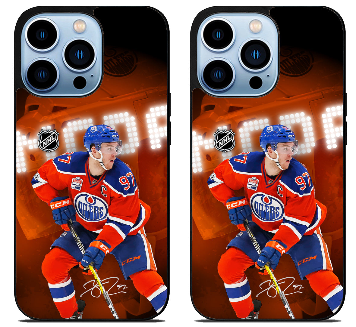 Connor mcdavid NHL Edmonton Oilers iPhone 15 Pro | iPhone 15 Pro Max Case