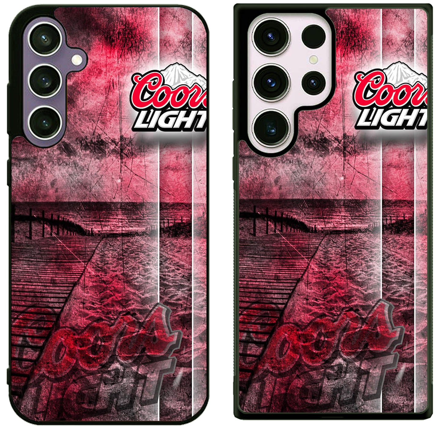 Coors Light Background Samsung Galaxy S25 | S25 Plus | S25 FE | S25 Ultra Case
