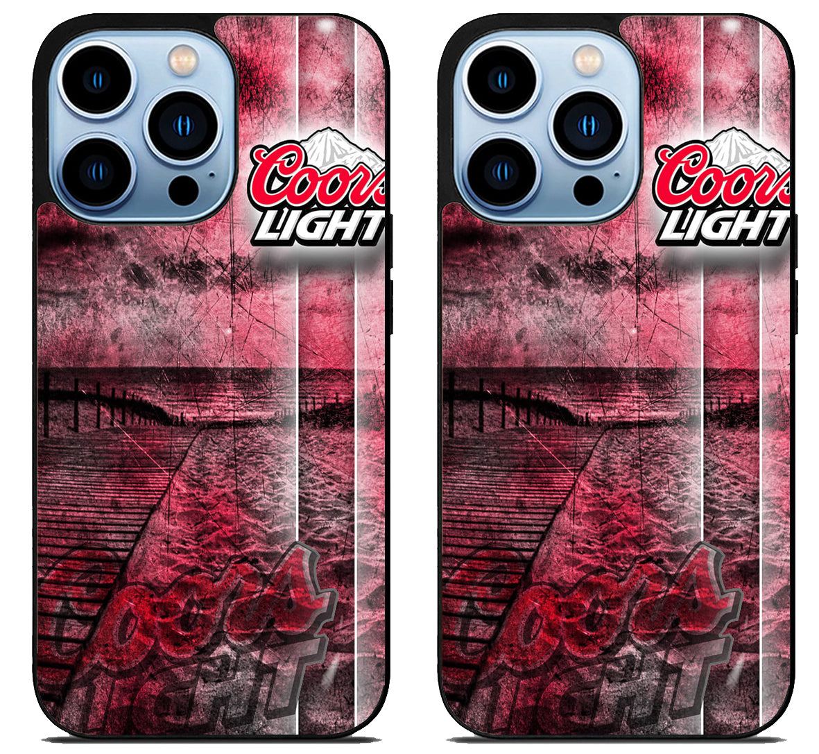 Coors Light Background iPhone 15 Pro | iPhone 15 Pro Max Case