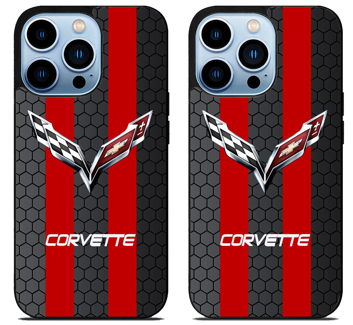 Corvette Chevy Stripe iPhone 15 Pro | iPhone 15 Pro Max Case