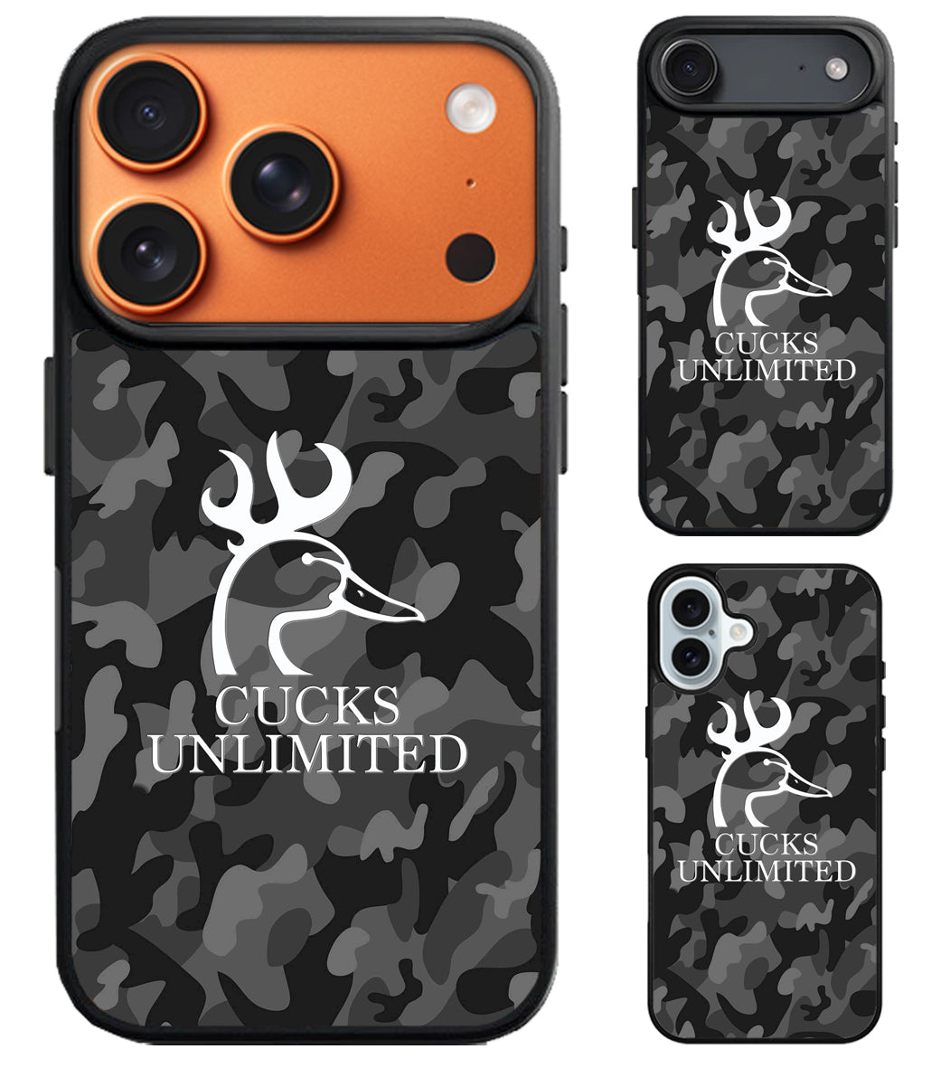 Cuck Unlimited Camo iPhone Air | iPhone 17 | 17 Pro | 17 Pro Max Case