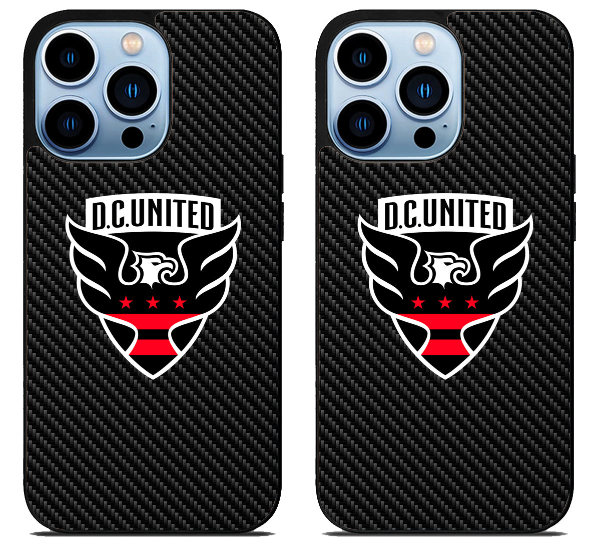 DC United Carbon iPhone 15 Pro | iPhone 15 Pro Max Case