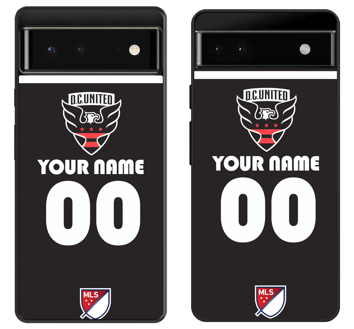 Custom Personalized DC United MLS Google Pixel 6 | 6A | 6 Pro Case